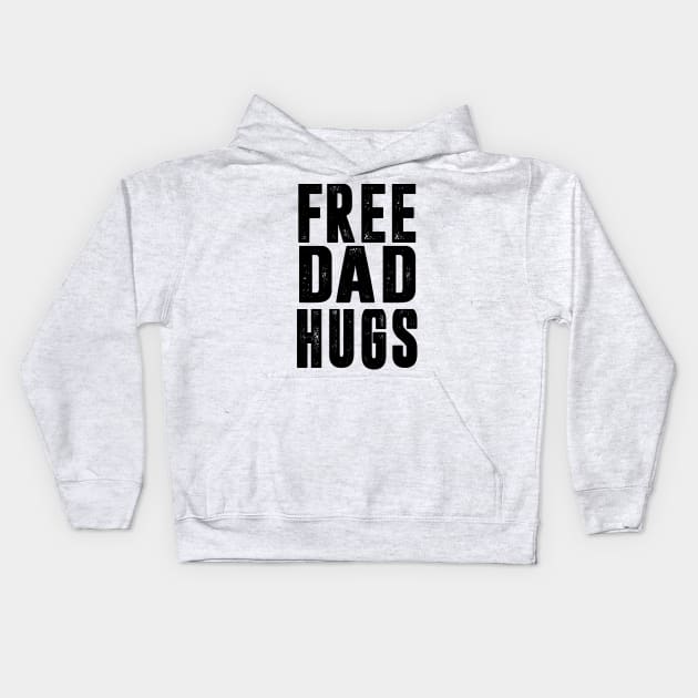 Free Dad Hugs| LGBT Gay Pride Parade T-Shirt Kids Hoodie by BlueWaveTshirts
